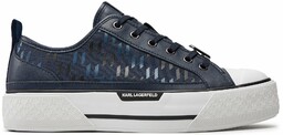Trampki KARL LAGERFELD KL50424 Granatowy