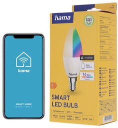 HAMA Inteligentna żarówka LED E14 4.9W Wi-Fi