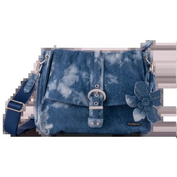 Desigual niebieska jeansowa torebka plecak 2w1 tie-dye