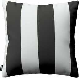 Poszewka Kinga na poduszkę, pasy czarno-białe, 60 x