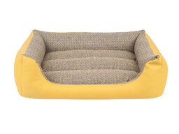 AMIPLAY- Sofa ZipClean 4 in 1 Morgan-żółte M