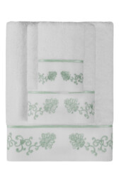 Mały ręcznik DIARA 30 x 50 cm Biały