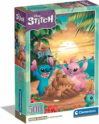 Clementoni - Disney Stitch Stitch-500 elementów, plakat