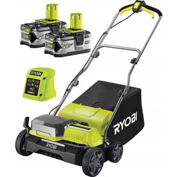 Wertykulator/aerator Ryobi One+ RY18SFX35A-240 +2xAku 4,0Ah