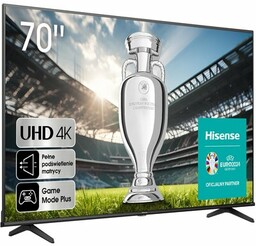 HISENSE Telewizor 70A6K 70" LED 4K VIDAA Dolby