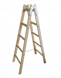 Drewniana Drabina Rozstawna 2x5 Szczebli Producent