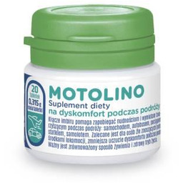 LABODIET MOTOLINO, 20 tabletek