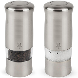 ZELI Zestaw młynków elektrycznych do soli i pieprzu