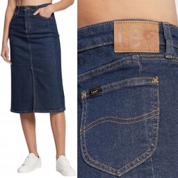 Lee MIDI SKIRT That''s Right spódnica jeansowa