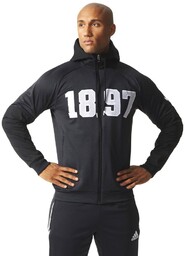 Bluza adidas Juventus męska piłkarska z kapturem treningowa-XS
