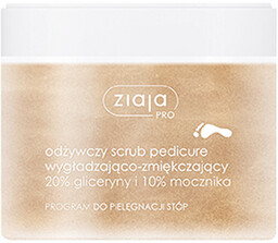Ziaja Pro, wygładzająco-zmiękczający scrub do stóp, 300ml