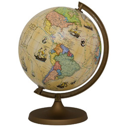 Globus trasami odkrywców w kartonie 22cm w.angiel.