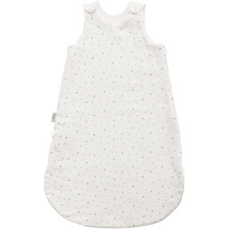 Śpiworek dziecięcy Muslin Sleep 80 cm biały gwiazdki