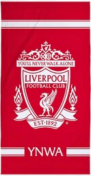 Character World Oficjalny ręcznik Liverpool FC, super miękki