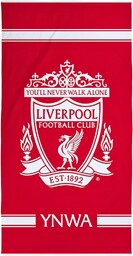 Oficjalny ręcznik Liverpool FC Character World super miękki