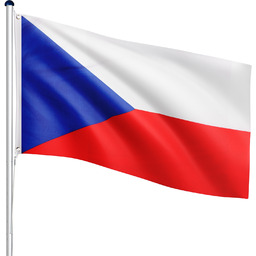 MASZT FLAGOWY 6,5M MASZT DO FLAGI + FLAGA