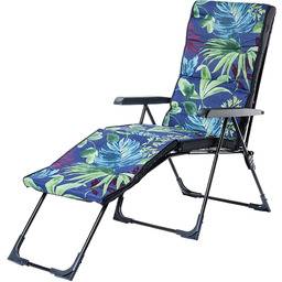 Leżak ogrodowy Elche, granatowy