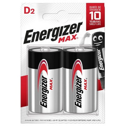 Energizer BATERIA MAX D LR20. 2 szt. Opakowanie