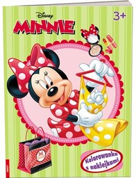 Ameet Kolorowanka Disney Minnie z naklejkami NA-9114