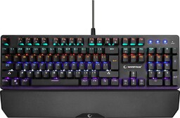 Rampage klawiatura mechaniczna KB-R86 UMBRA Red Switch Czarna