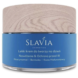 Slavia, Lekki krem do twarzy na dzień Nawilżenie