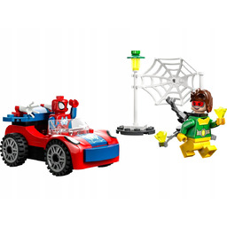 KLOCKI LEGO MARVEL SPIDEY SAMOCHÓD SPIDERMANA I DOCK