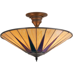 Plafon Tiffany 640433 x 60W E27 GLS -