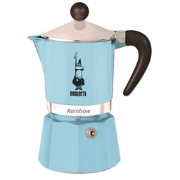 BIALETTI Kawiarka Rainbow 3 TZ Jasnoniebieski 150 ml