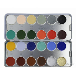 KRYOLAN - SUPRACOLOR - Make-up Palette with 24