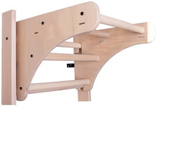 BenchK Regulowany bukowy drążek do podciągania naturalne drewno