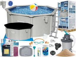 Basen Bestway 305x122 Ogrodowy Stelażowy 56566 20w1