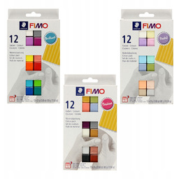 Fimo masa plastyczna modelina 36kol x 25g Soft