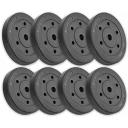 Obciążenie 30KG 4x5kg 4x2,5kg talerze bitumiczne kompozytowe