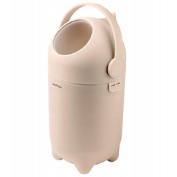 Nattou kosz na pieluch Droppy beżowy - pojemnik