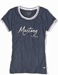 Koszulka damska do piżamy Mustang 6167-2100 granatowa