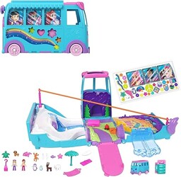 Polly Pocket Podróżny Van Mega przygoda Zestaw