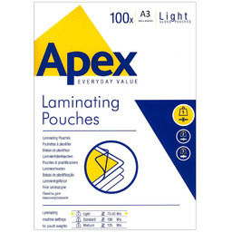 Folie do laminowania Apex 80?, A3 - Błyszcząca
