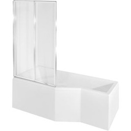 BESCO Wanna narożna INTEGRA 170x75 cm prawa
