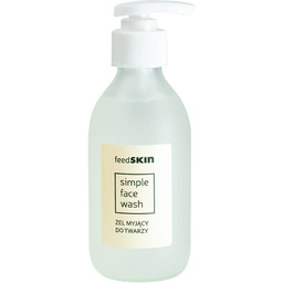 feedSKIN, Simple Face Wash Żel myjący do twarzy,