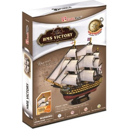3D Żaglowiec HMS Victory 189 elementów Puzzle