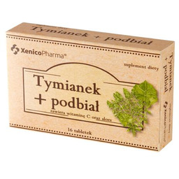 Tymianek + Podbiał, 16 tabletek