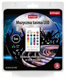 ACTIVEJET Taśma LED AJE-LED Music Stripe 3 m