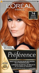 L''Oréal - Préférence - Permanent Haircolor 74 -