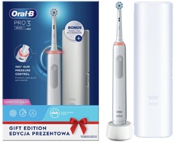 Szczoteczka rotacyjna ORAL B Pro 3 3500 White