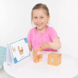 Klocki dary Froebla - Zestaw B (Dar 3,