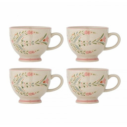 Bloomingville ROSALYNDE Kubek z Motywem Ptaka 400 ml