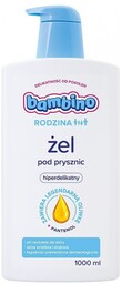 Micelarny Żel pod prysznic Hiperdelikatny, Bambino Rodzina, 1000ml