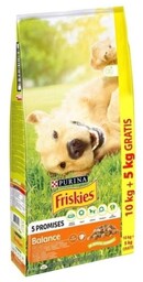 Purina Nestle PURINA FRISKIES BALANCE Dog Chkn&Veg 10+5kg
