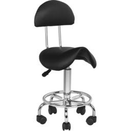 Taboret kosmetyczny Activeshop 6001 czarny