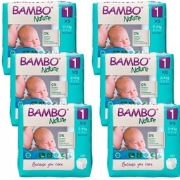 Bambo Nature 1 Newborn 2-4kg Pieluszki, 22 szt.